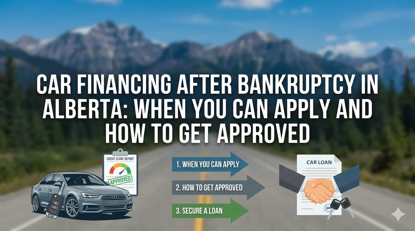 Car Financing After Bankruptcy in Alberta: When You Can Apply and How to Get Approved