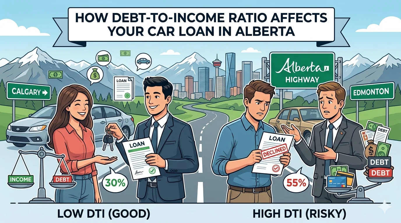 How Debt-to-Income Ratio Affects Your Car Loan in Alberta