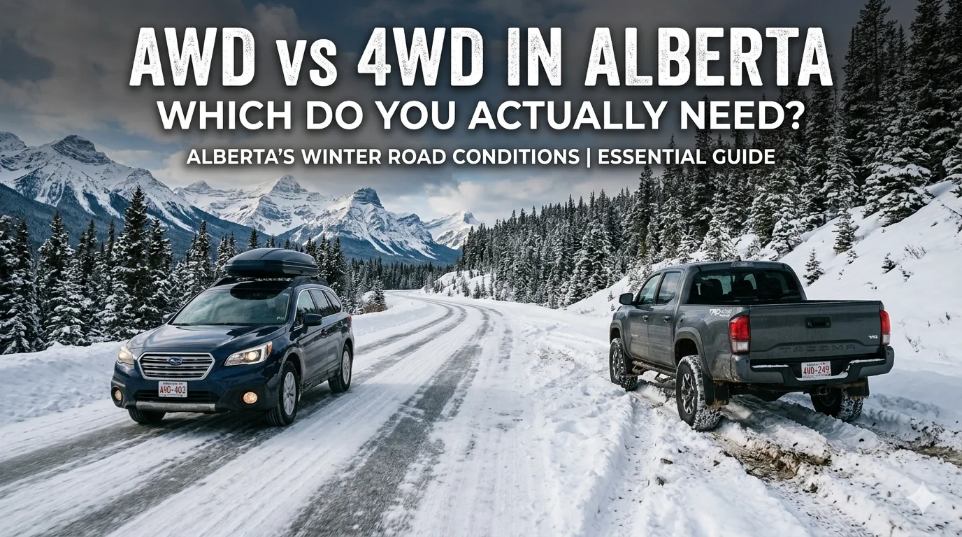 AWD vs 4WD in Alberta: Which Do You Actually Need?