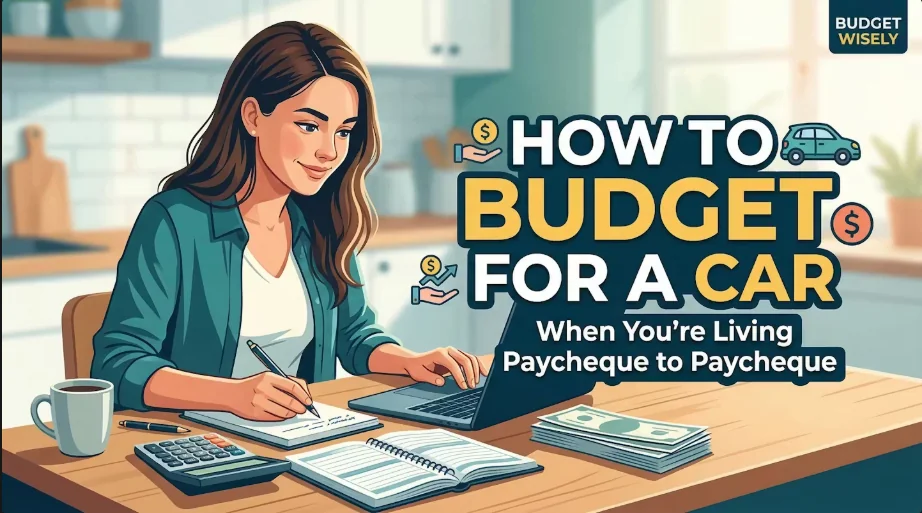How to Budget for a Car When You're Living Paycheque to Paycheque