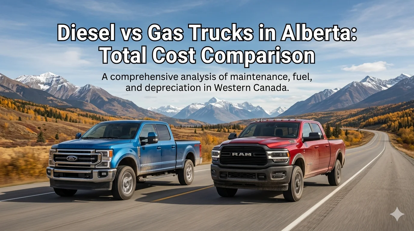 Diesel vs Gas Trucks in Alberta: Total Cost Comparison