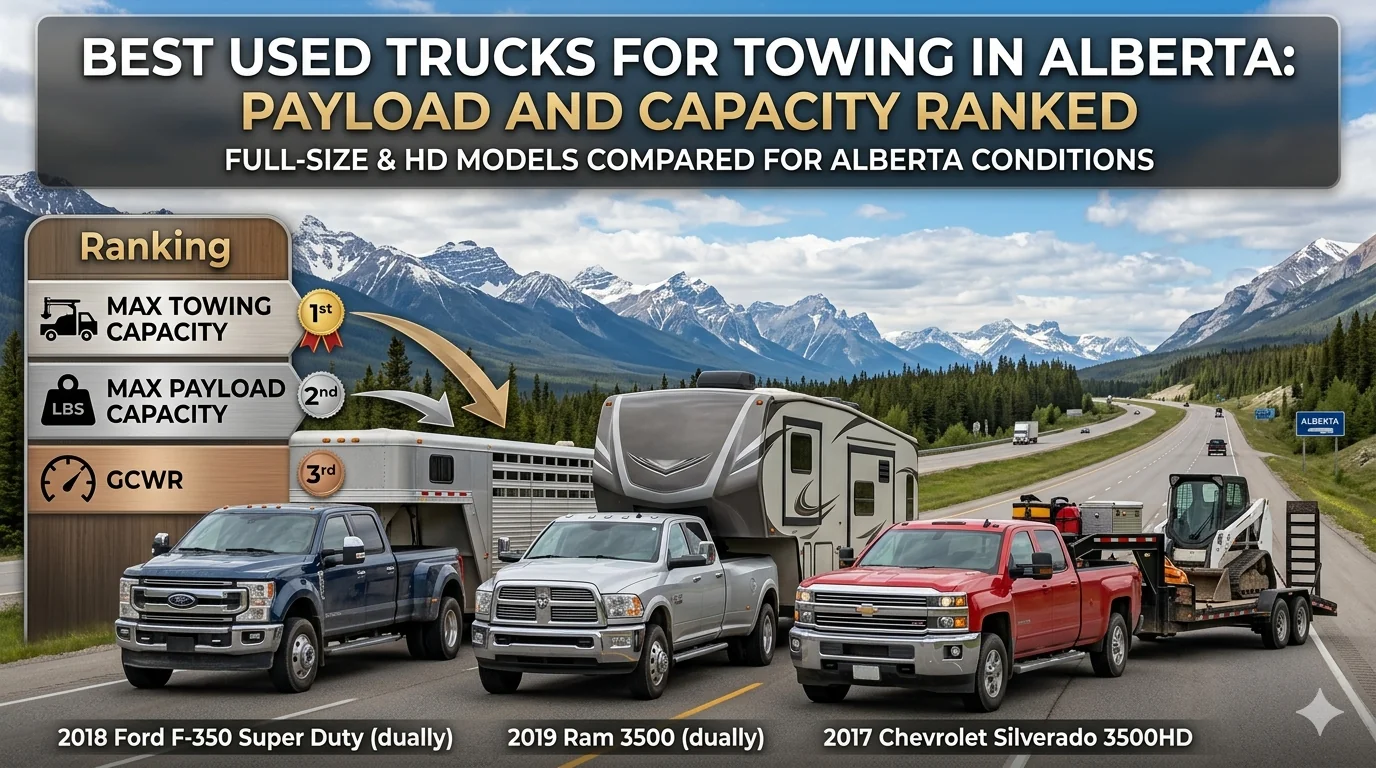 Best Used Trucks for Towing in Alberta: Payload and Capacity Ranked