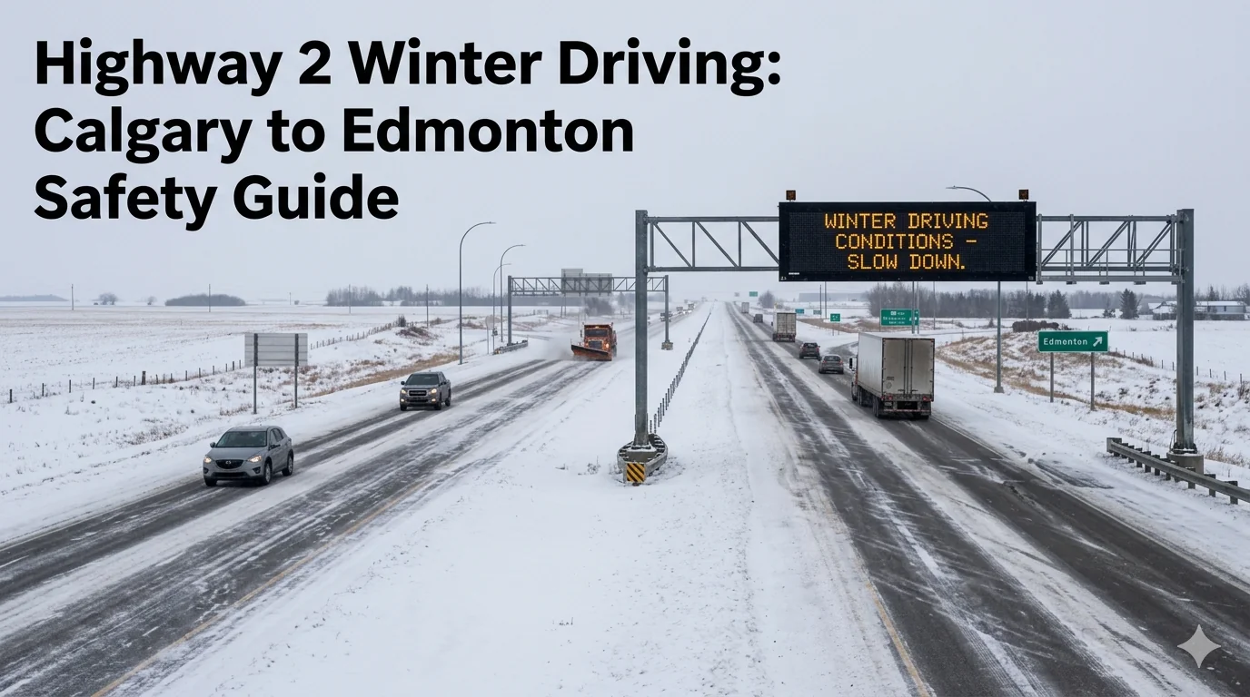 Highway 2 Winter Driving: Calgary to Edmonton Safety Guide