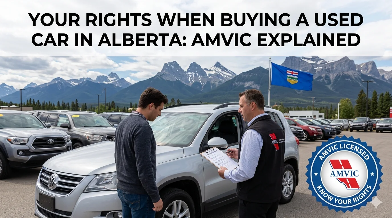Your Rights When Buying a Used Car in Alberta: AMVIC Explained