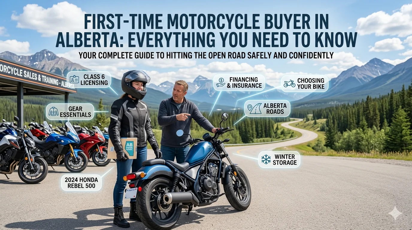 First-Time Motorcycle Buyer in Alberta: Everything You Need to Know
