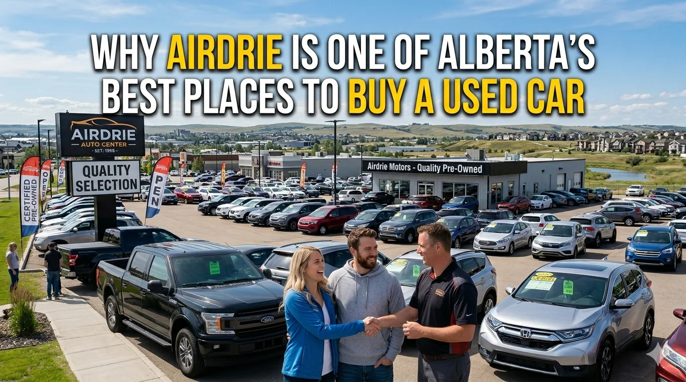 Why Airdrie Is One of Alberta's Best Places to Buy a Used Car