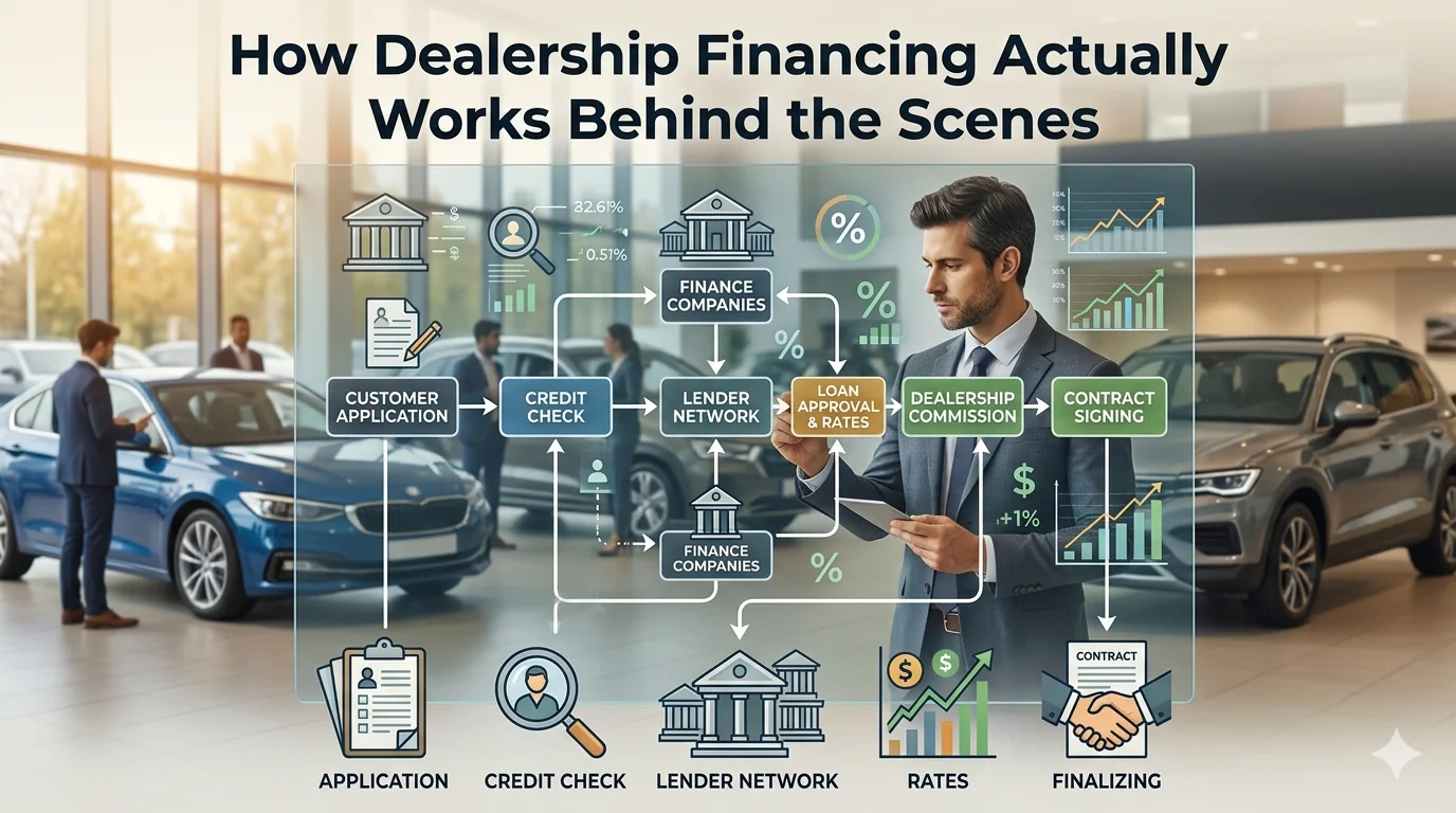 How Dealership Financing Actually Works Behind the Scenes