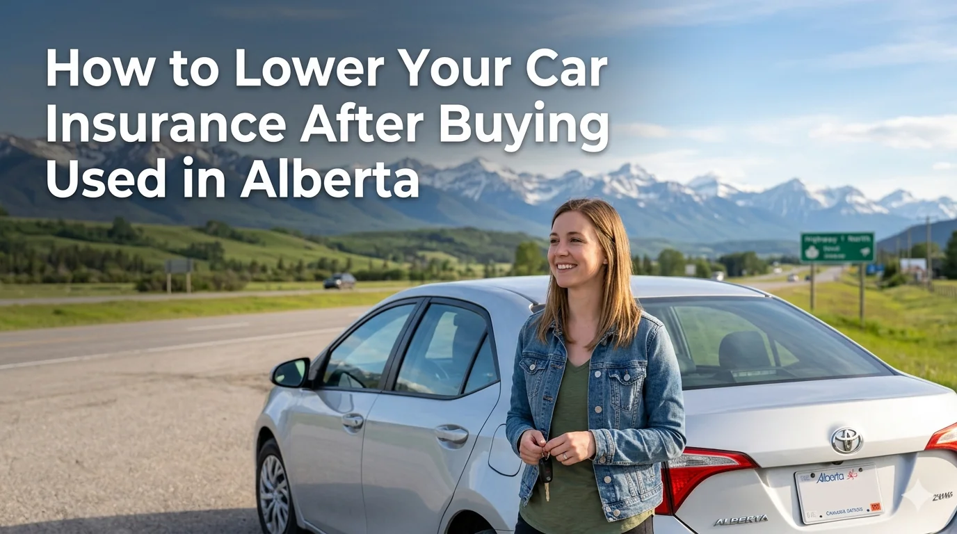 How to Lower Your Car Insurance After Buying Used in Alberta