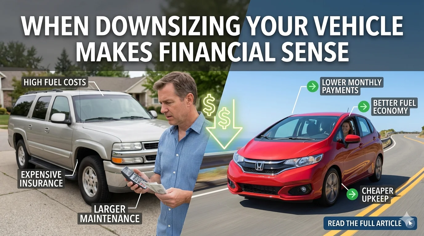 When Downsizing Your Vehicle Makes Financial Sense