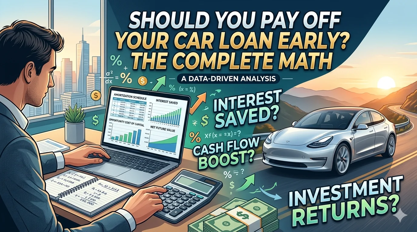 Should You Pay Off Your Car Loan Early? The Complete Math