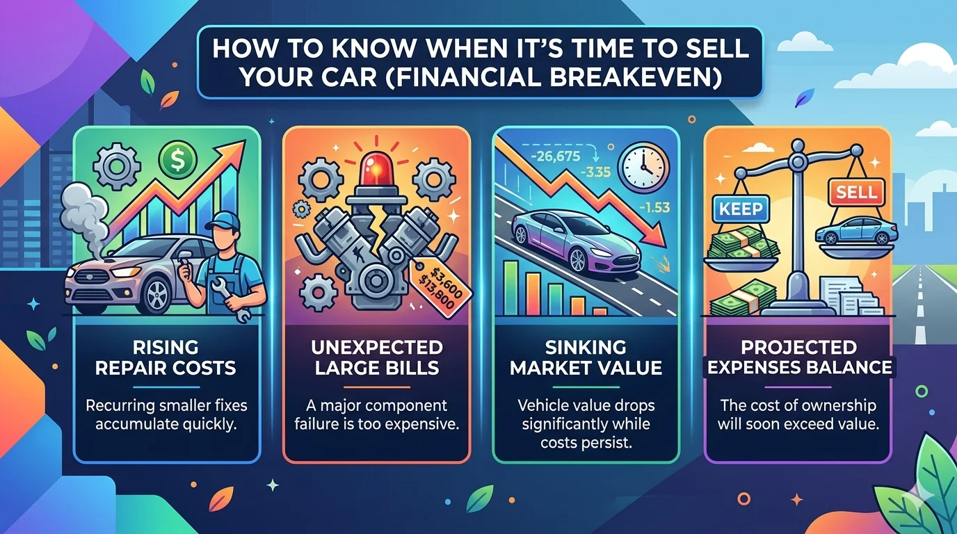 How to Know When It's Time to Sell Your Car (Financial Breakeven)
