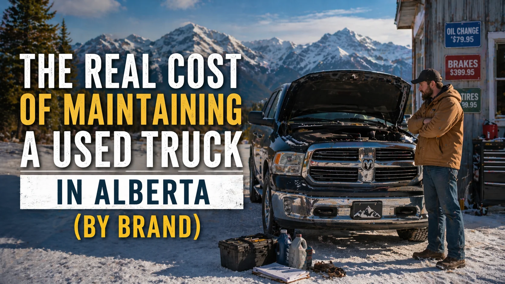 The Real Cost of Maintaining a Used Truck in Alberta (By Brand)