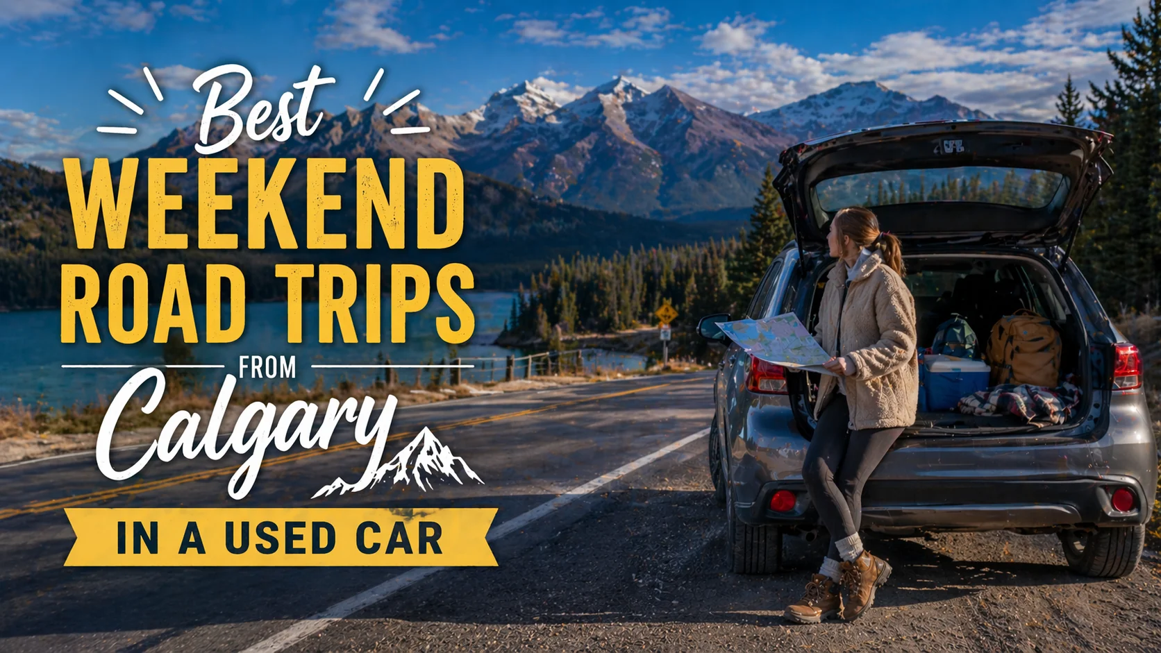 Best Weekend Road Trips from Calgary in a Used Car