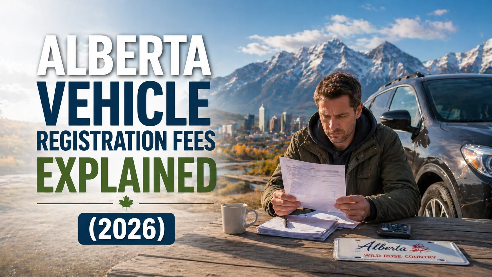Alberta Vehicle Registration Fees Explained (2026)
