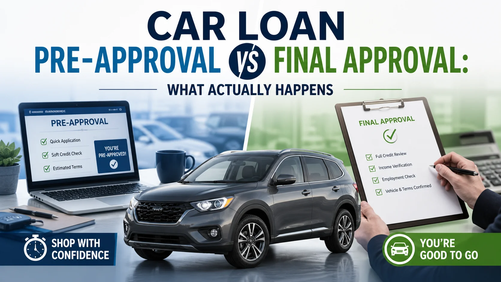 Car Loan Pre-Approval vs Final Approval: What Actually Happens