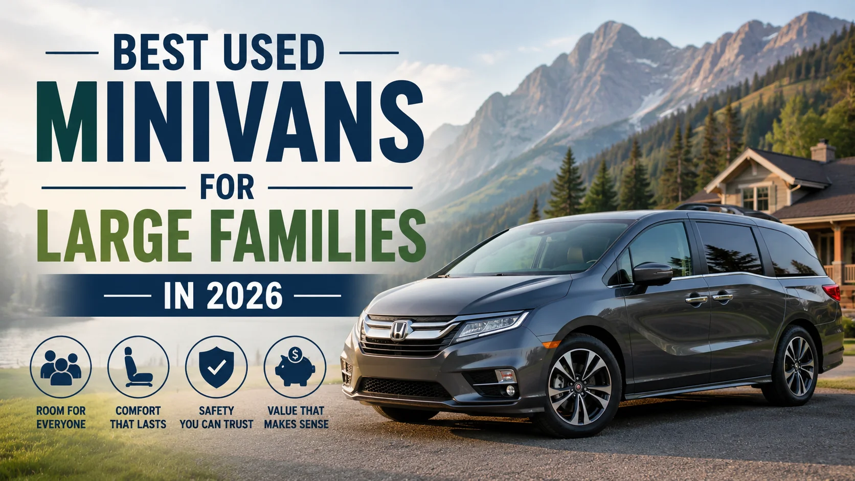 Best Used Minivans for Large Families in 2026
