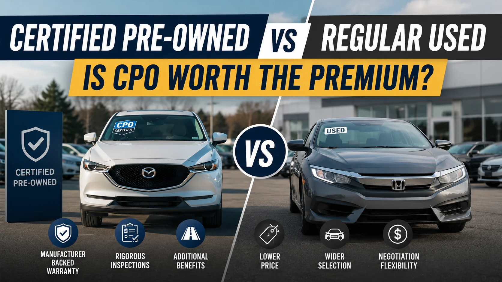 Certified Pre-Owned vs Regular Used: Is CPO Worth the Premium?
