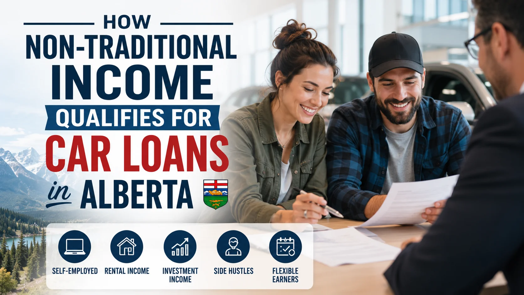 How Non-Traditional Income Qualifies for Car Loans in Alberta