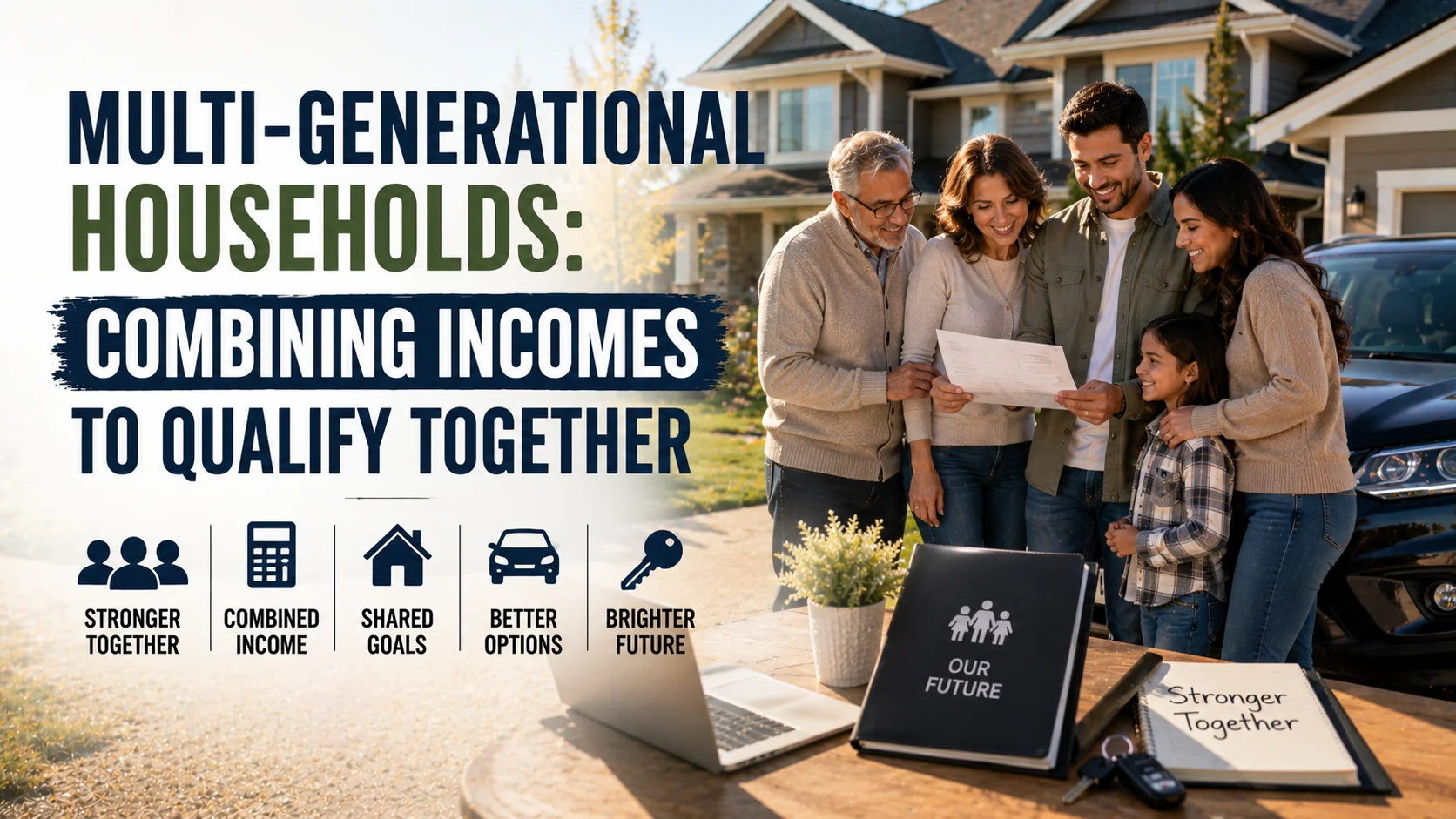 Multi-Generational Households: Combining Incomes to Qualify Together