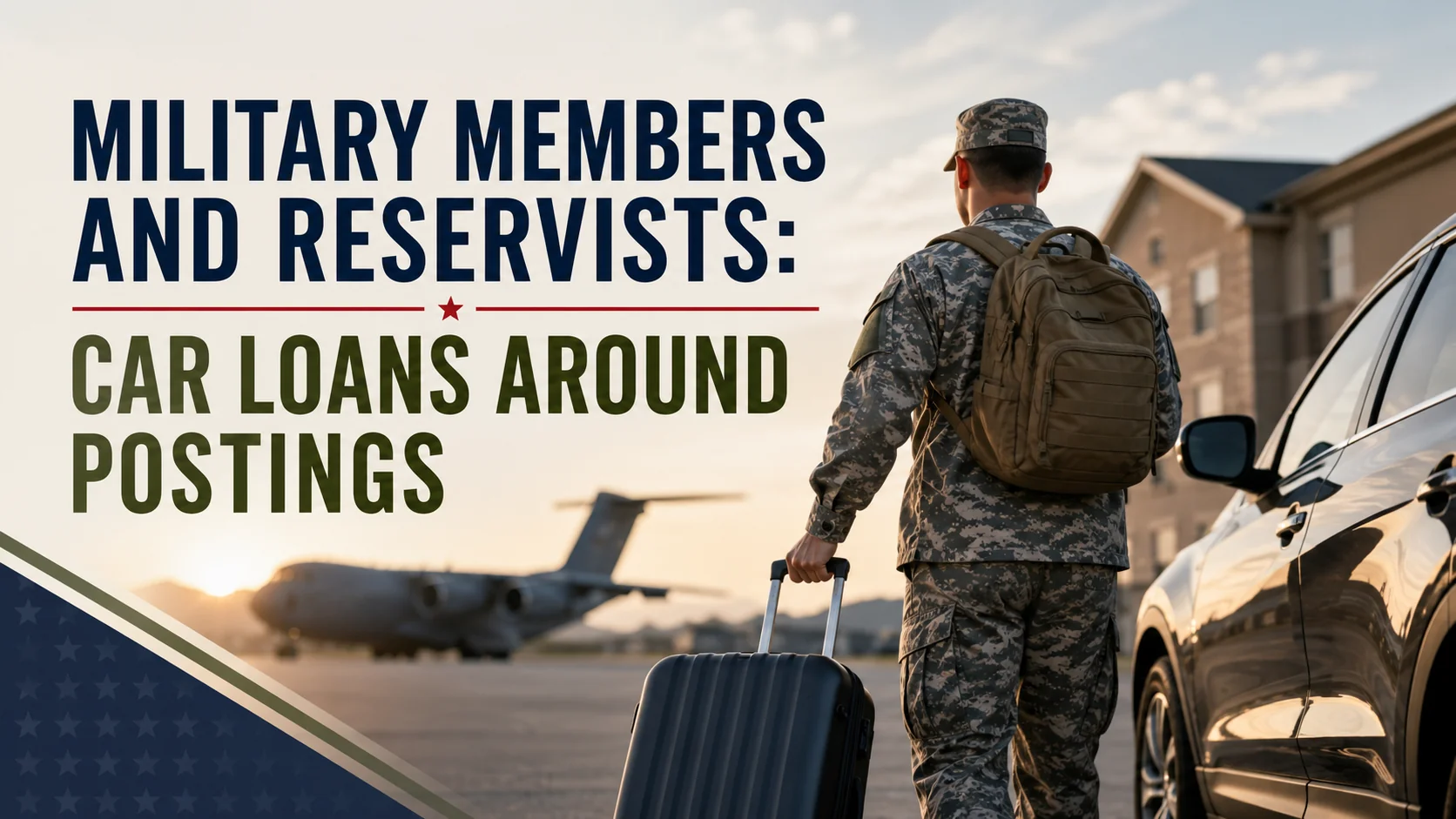 Military Members and Reservists: Car Loans Around Postings