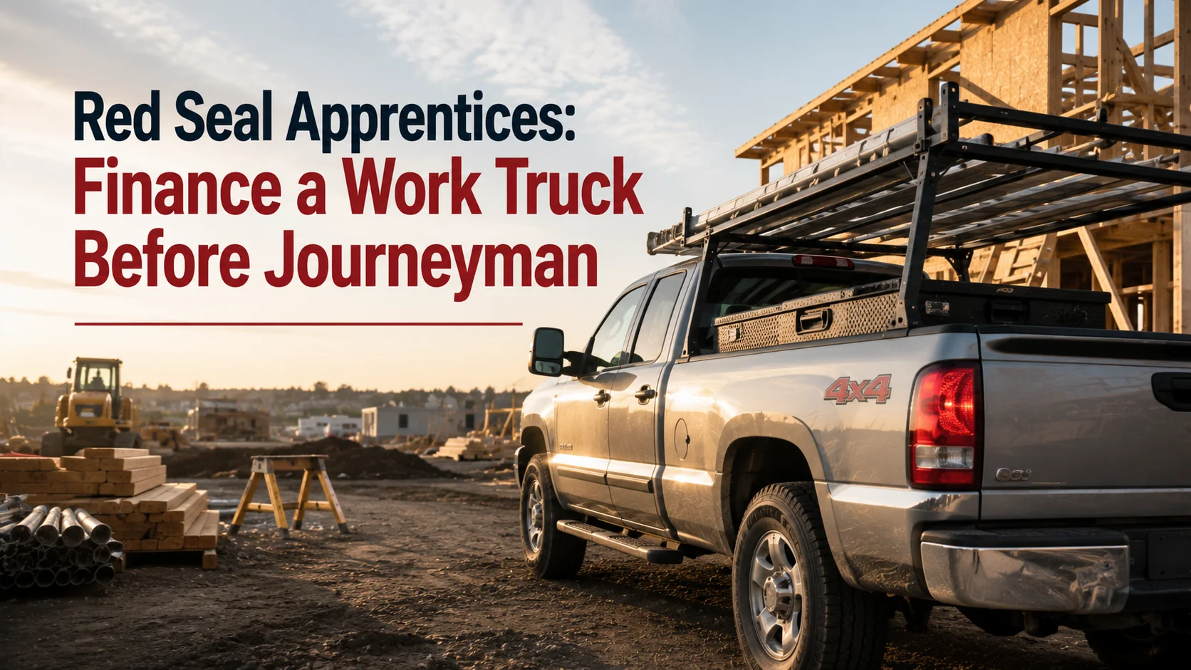 Red Seal Apprentices: Finance a Work Truck Before Journeyman