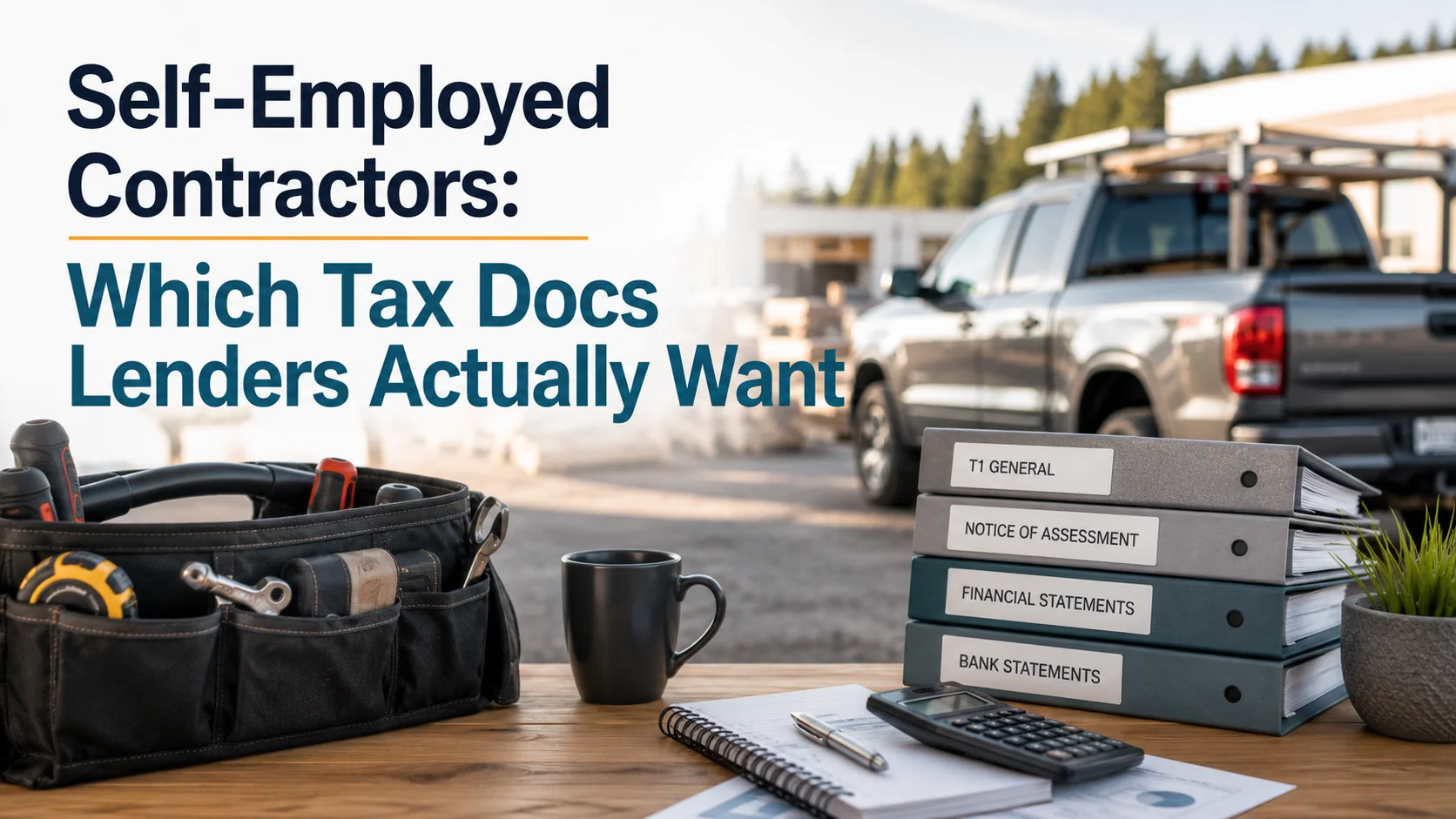 Self-Employed Contractors: Which Tax Docs Lenders Actually Want