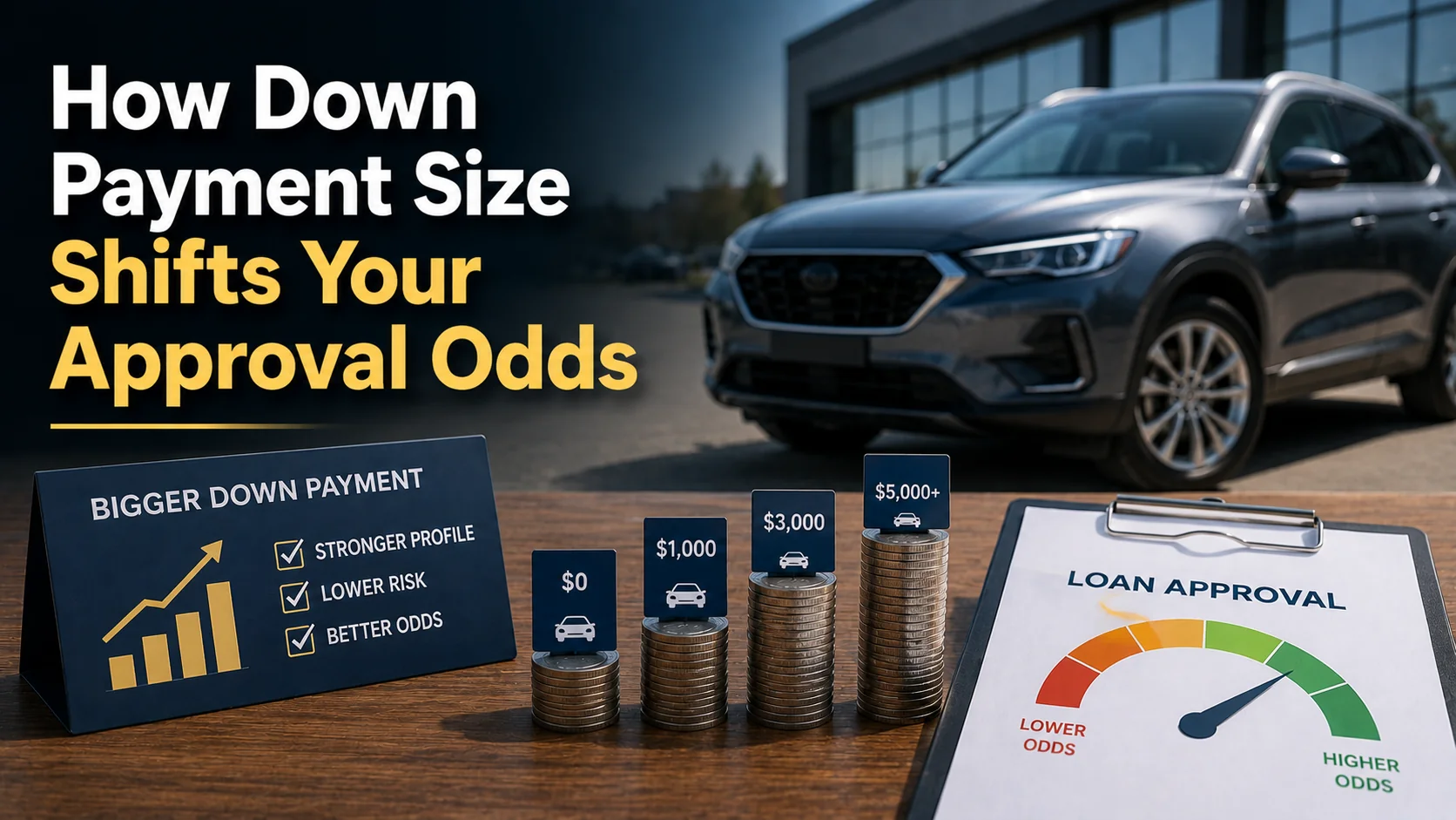 How Down Payment Size Shifts Your Approval Odds