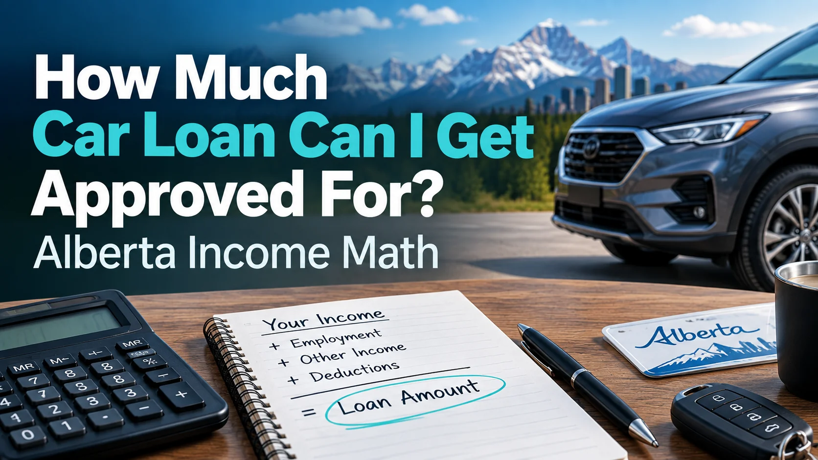 How Much Car Loan Can I Get Approved For? Alberta Income Math