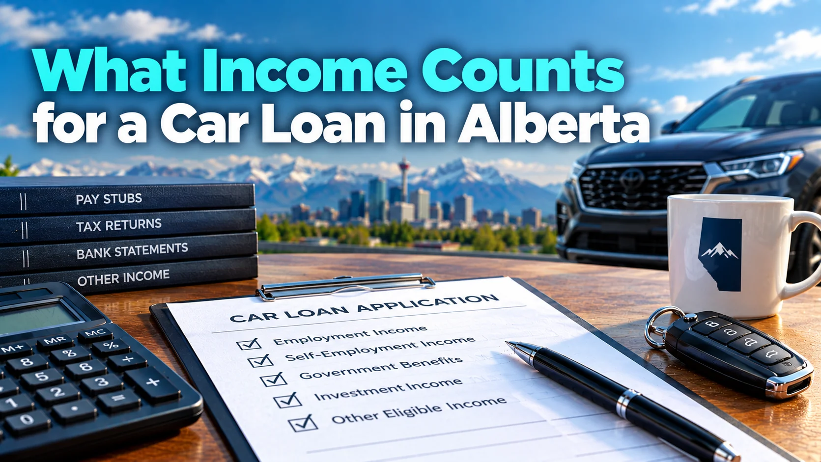 What Income Counts for a Car Loan in Alberta