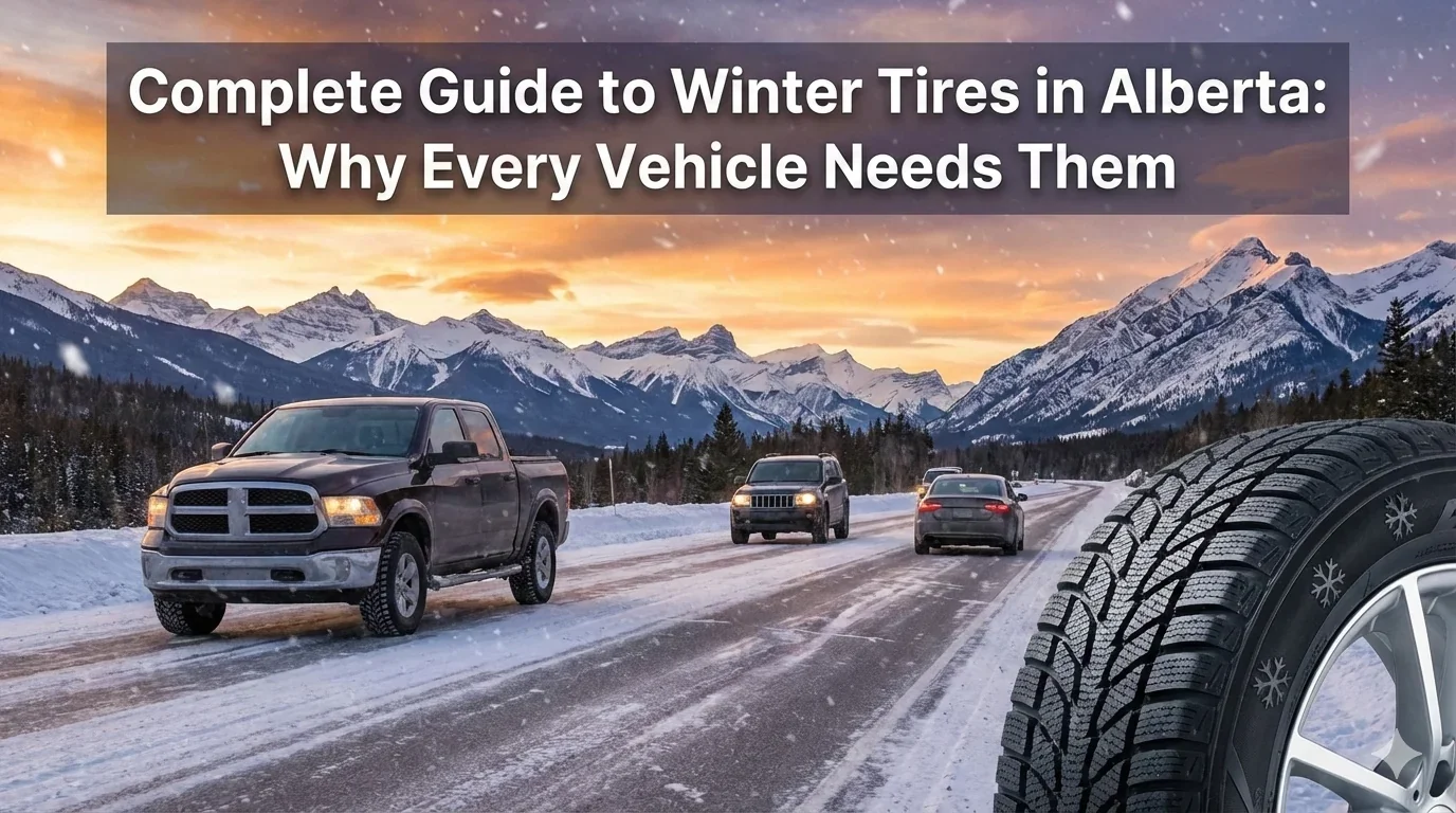 Complete Guide to Winter Tires in Alberta: Why Every Vehicle Needs Them
